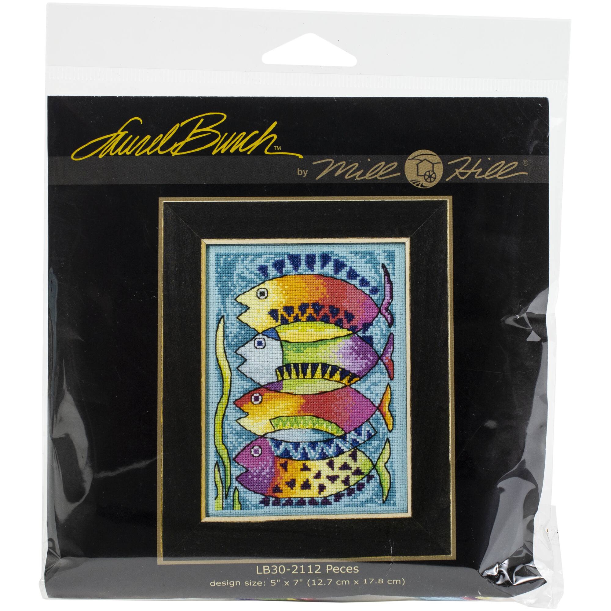 Mill Hill® Laurel Burch™ Peces Beaded Counted Cross Stitch Kit